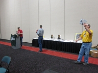 Friday Night Hospitality Room Raffle - if your are not present the crowd gets to pick your prize